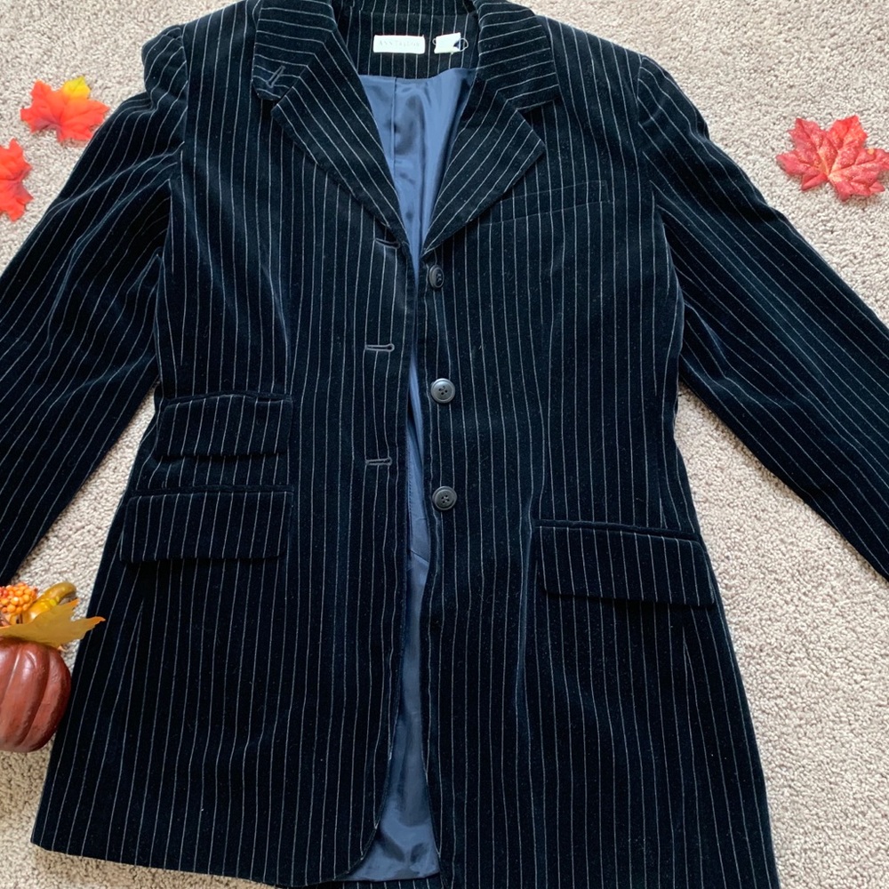 Ann Taylor velvet jacket